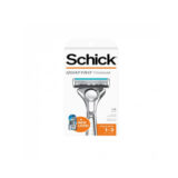 Máquina de afeitar de 4 hojas Quattro Titanium Schick