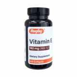 Vitamina E 180 mg/ 400 UI (100 cápsulas blandas)