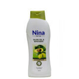 Champú de aceite de oliva y aguacate Nina (400 ml)