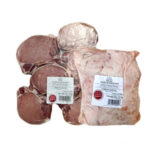 Chuletas de lomo con hueso + Manteca de cerdo cruda