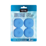 Pastillas desinfectantes para inodoros - lavanda Yeya (4 x 50 g)