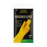 Par de guantes domésticos de látex (1 par)